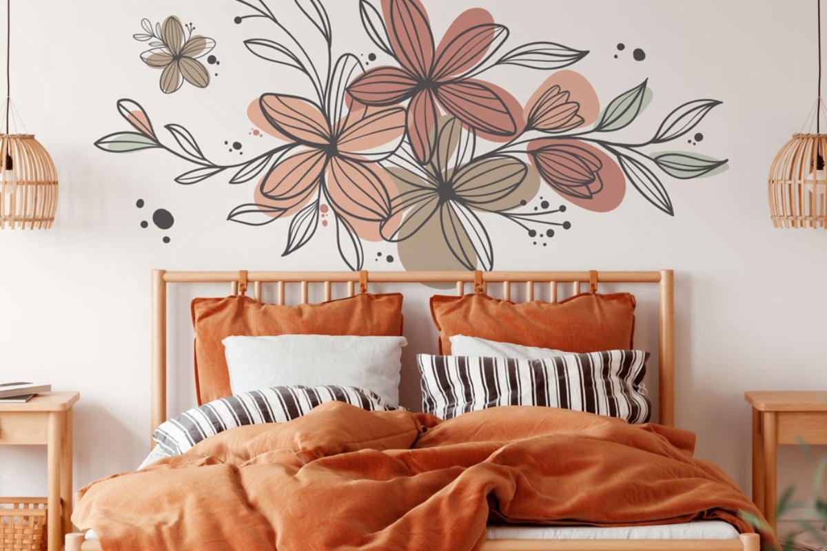 O que colocar na parede do quarto para decorar?
