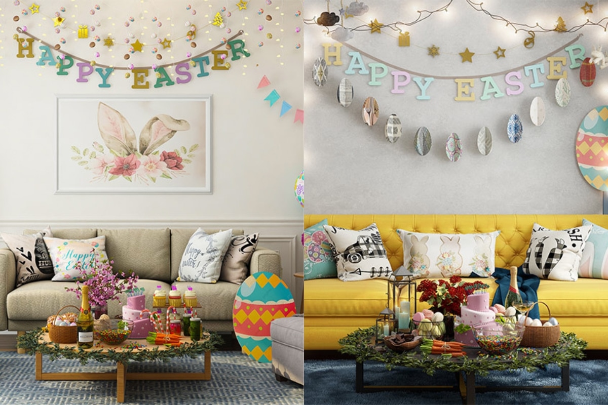 como fazer decoração de Páscoa em casa