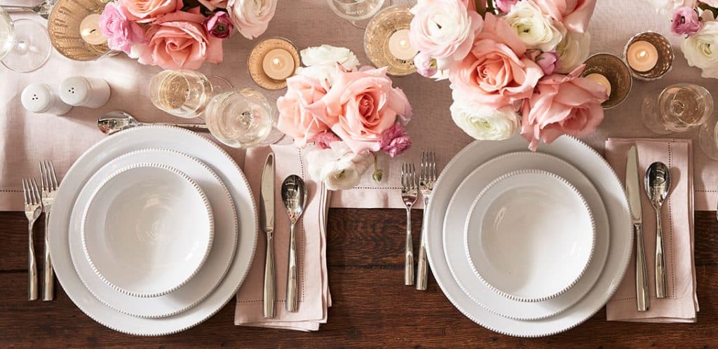 como planejar um jantar em casa