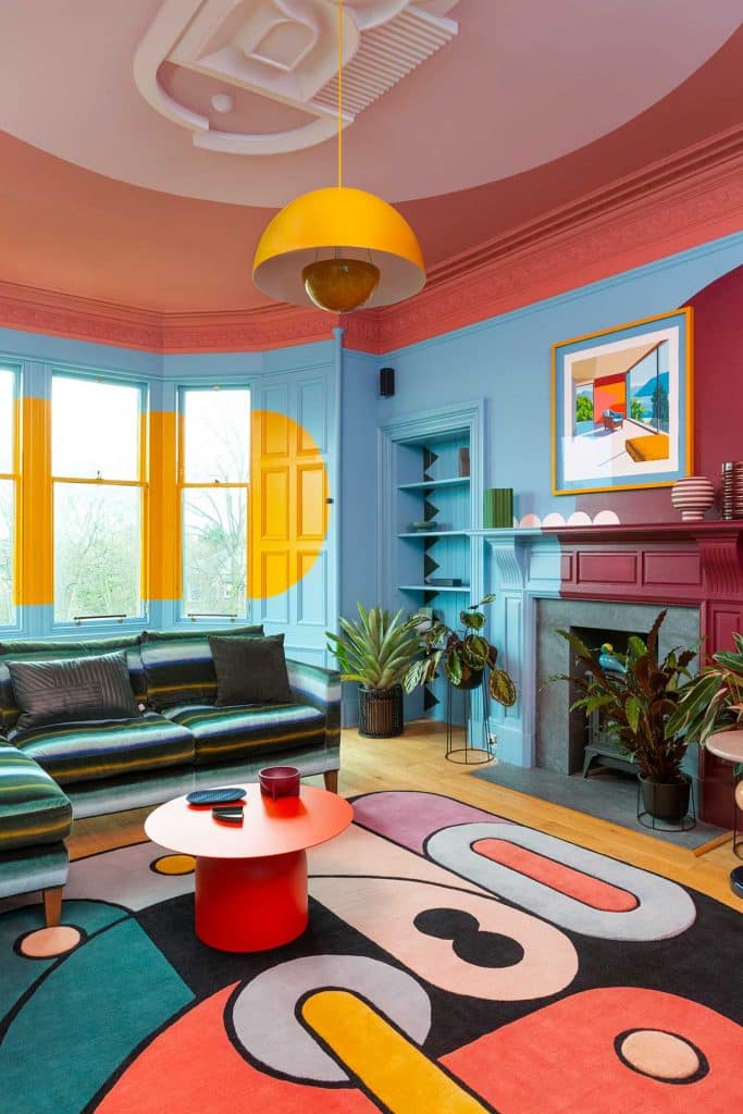 decoracao colorida para apartamento