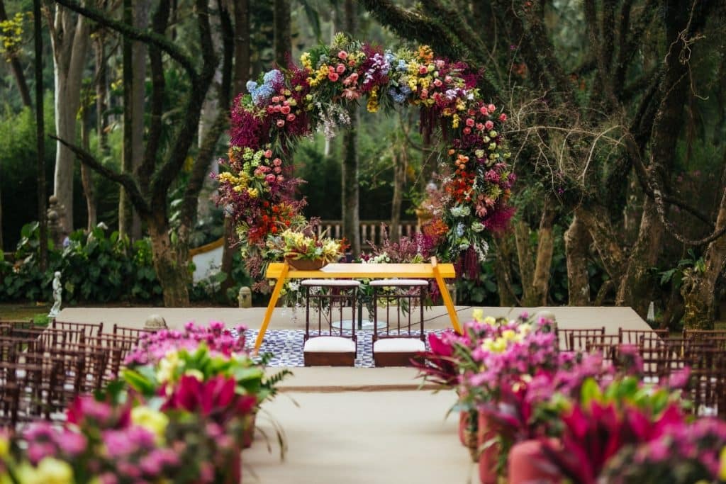 Decoração de casamento ideal