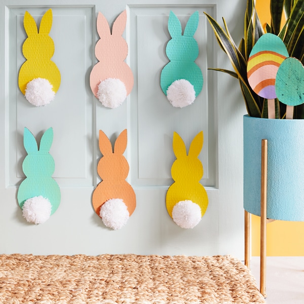 decoracao simples e barata de pascoa