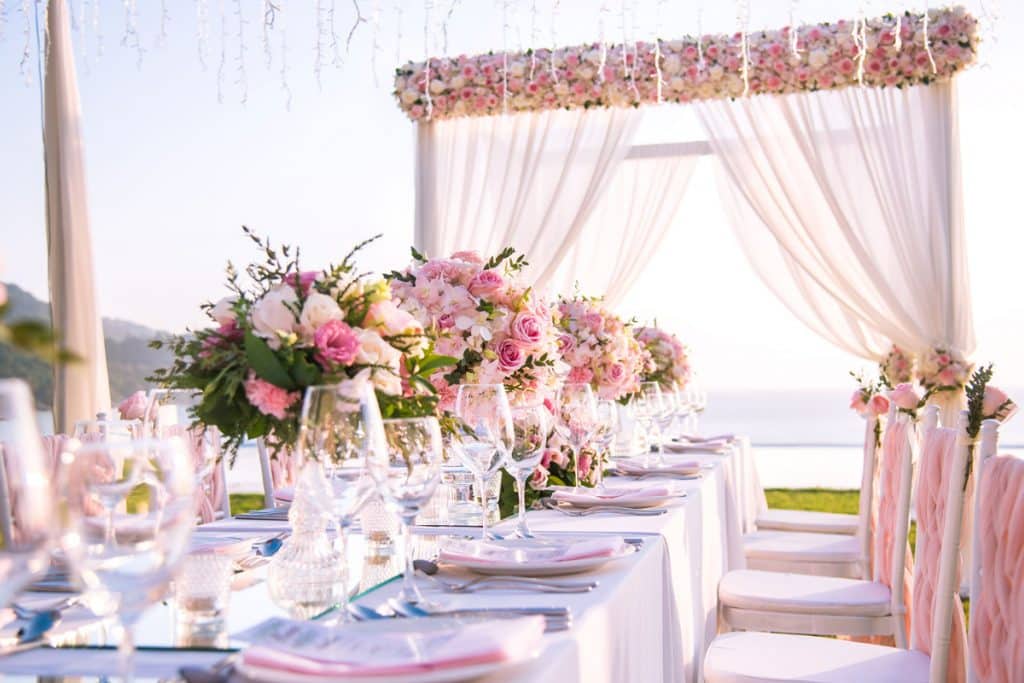 decoração de casamento