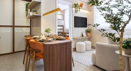 decorar e mobiliar um apartamento pequeno