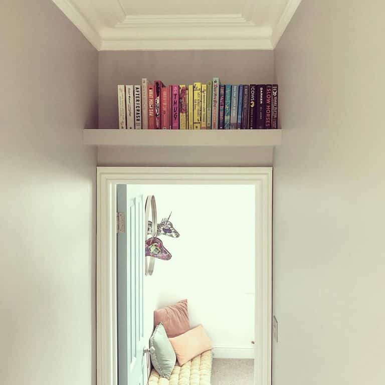ideia para organizar livros