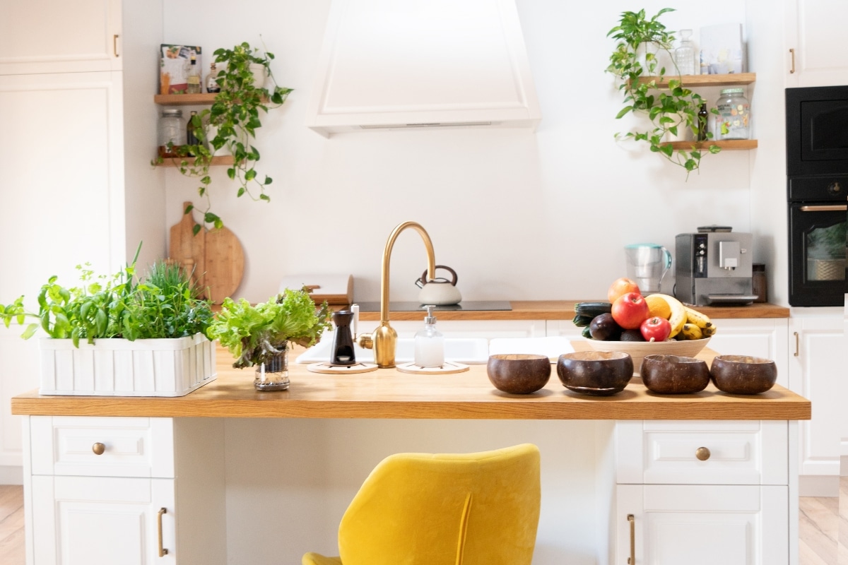 ideias econômicas para decorar a cozinha