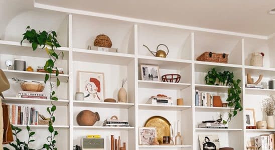 ideias para decorar prateleiras e estantes