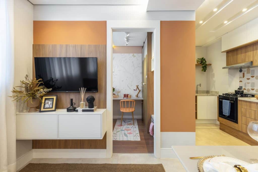 apartamento pequeno elegante