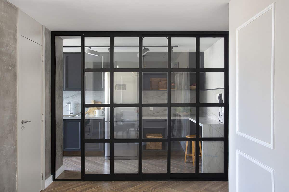 decoracao no estilo industrial para apartamento