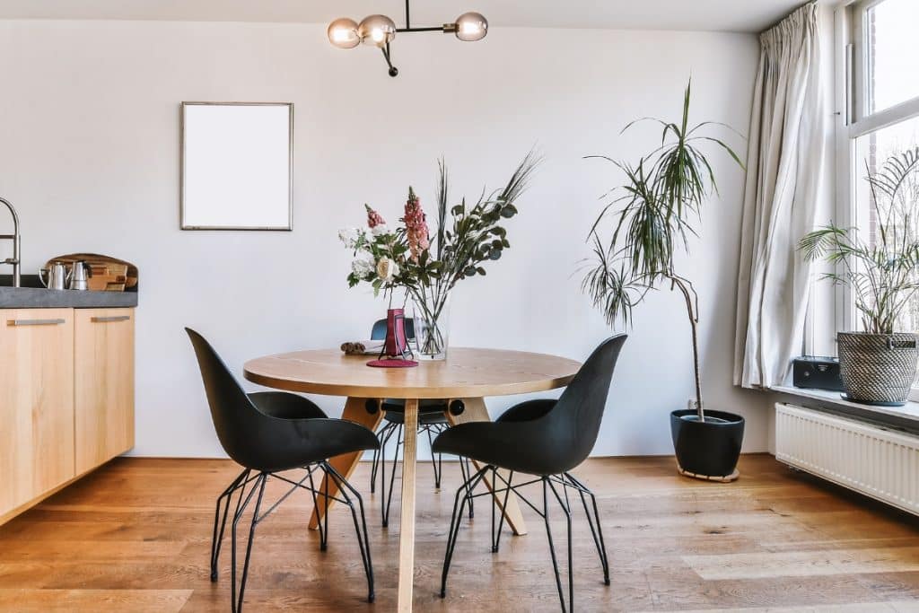 como deixar uma sala de jantar bonita