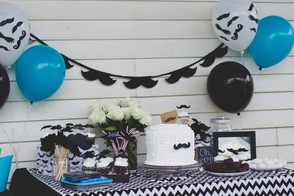decoração de aniversário masculino simples e barato
