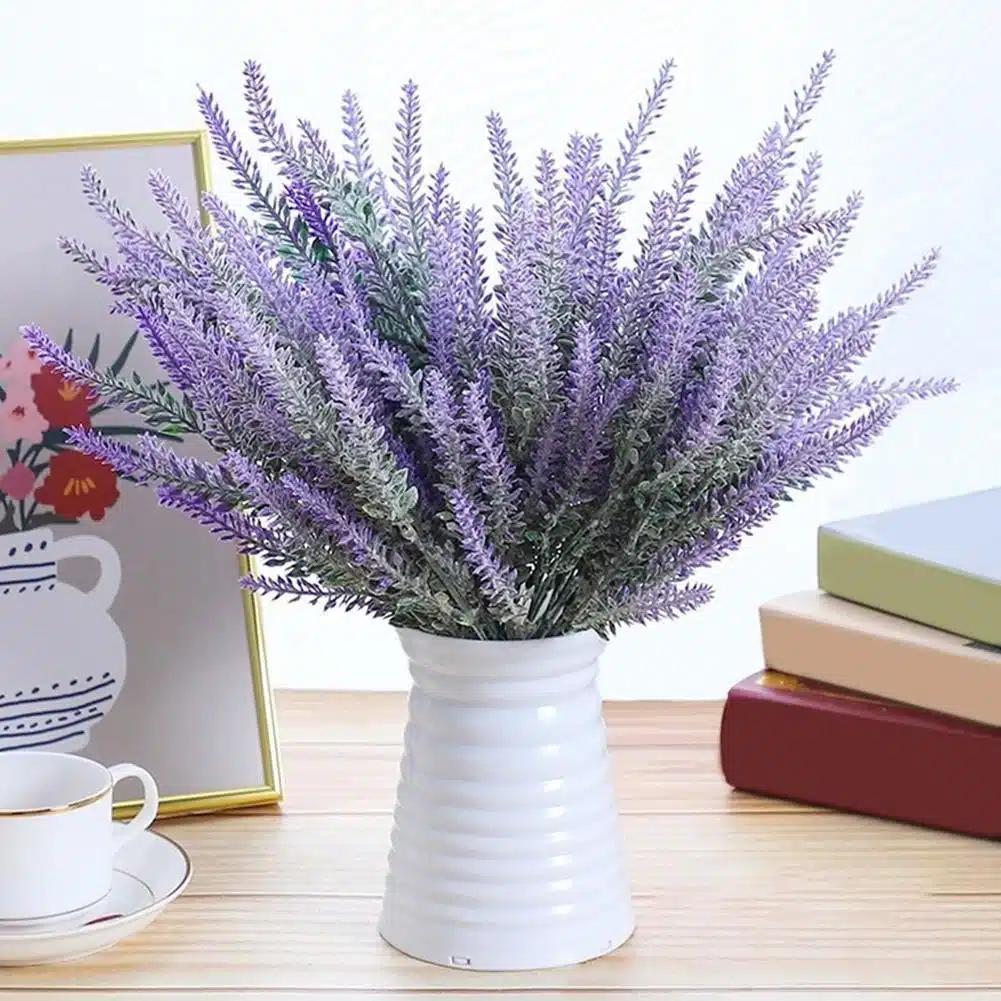 lavanda no quarto.