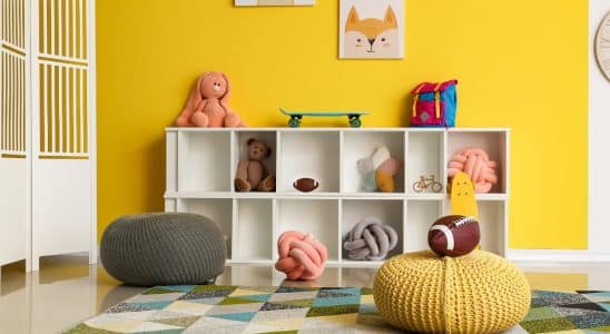 organização de quarto infantil