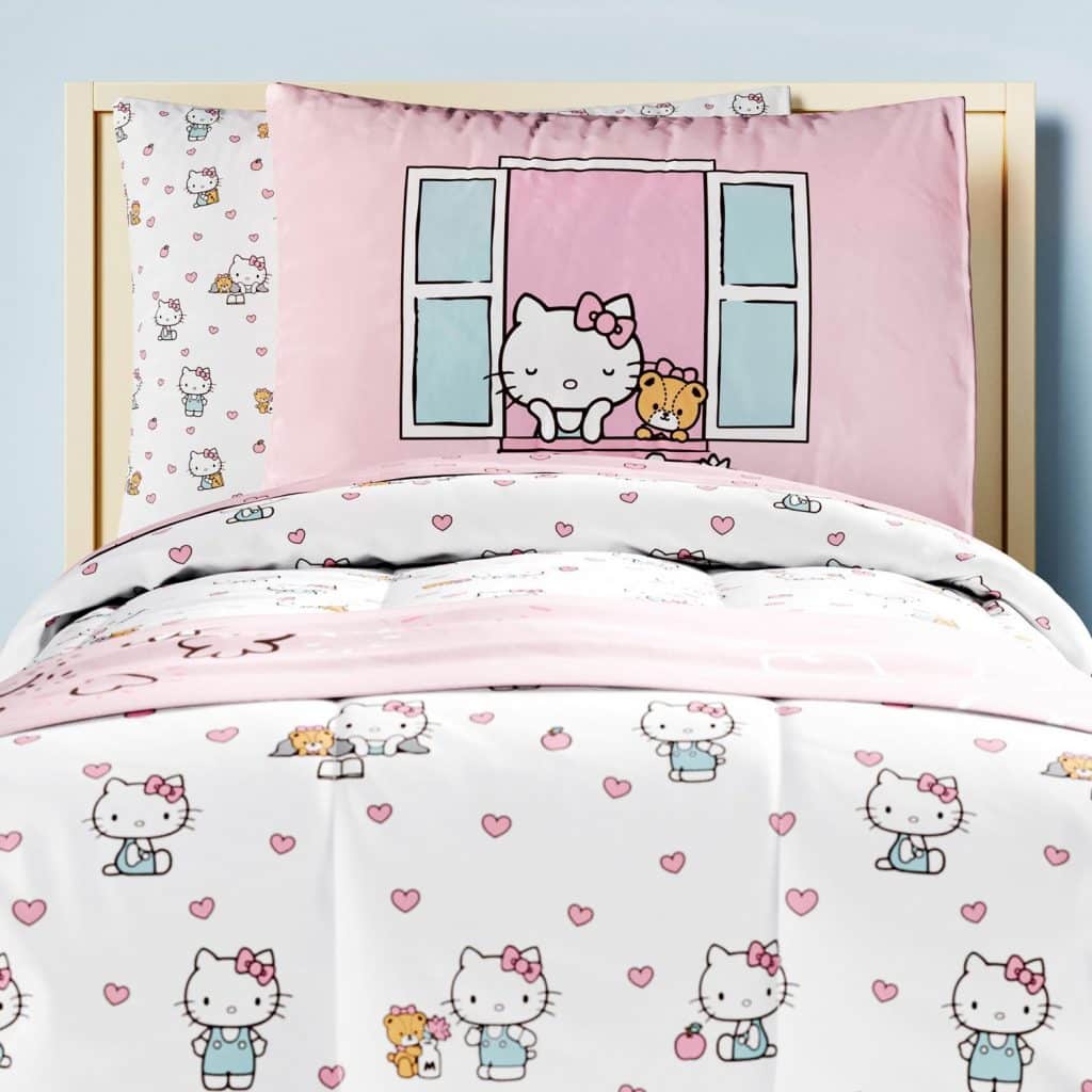 roupa de cama hello kitty