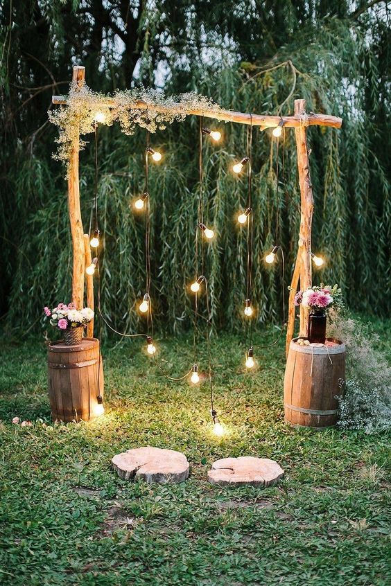 decoração de casamento simples e barato