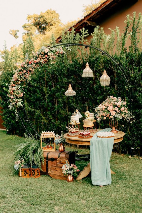decoração de casamento simples e barato