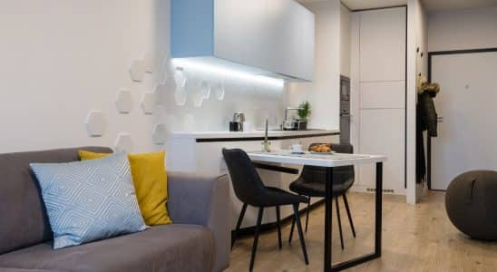 3 soluções para um apartamento pequeno