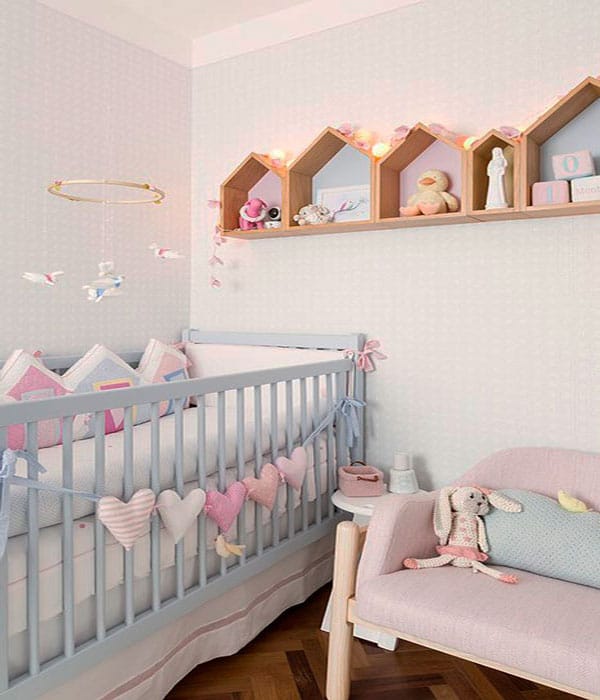 quarto de bebe tons pasteis