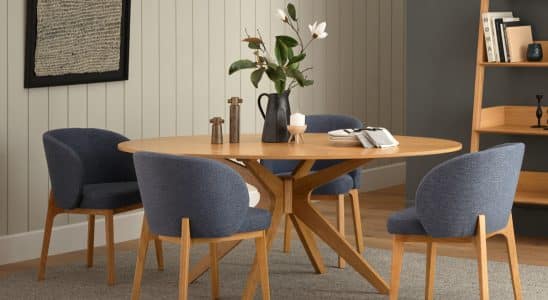 Mesa de jantar elegante