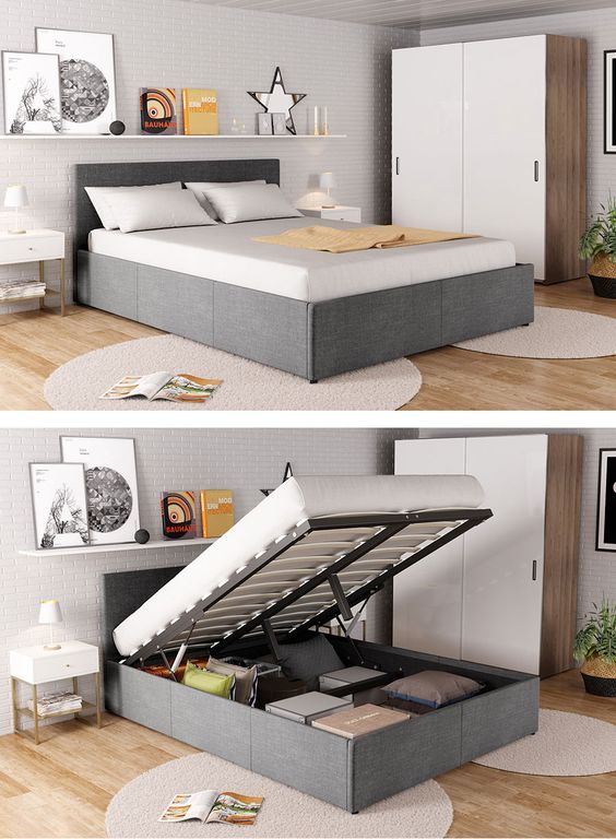cama baú