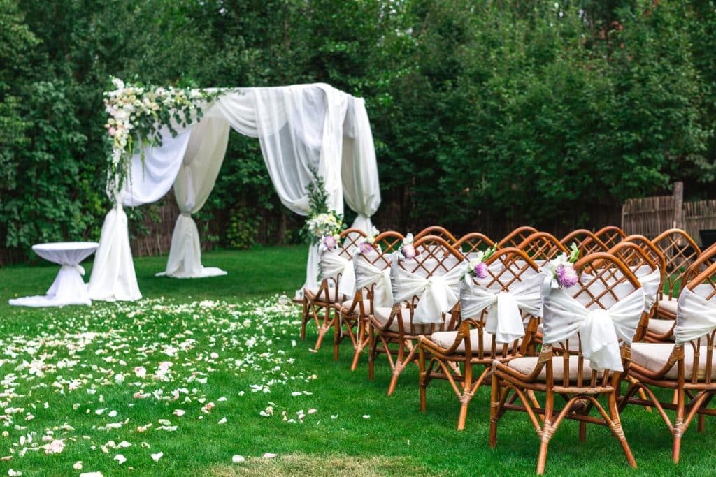 casamento ao ar livre