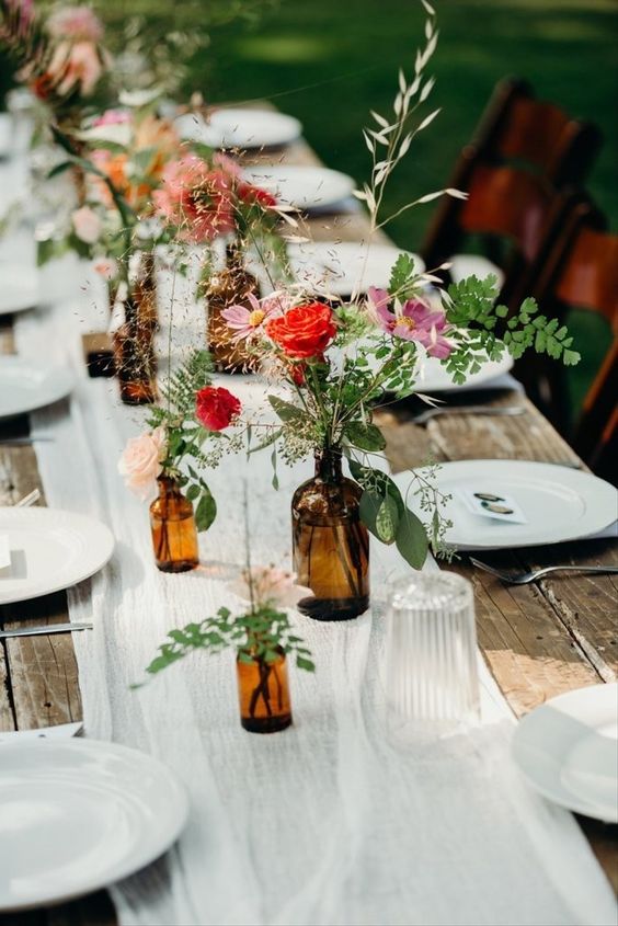 decoracao barata para casamento