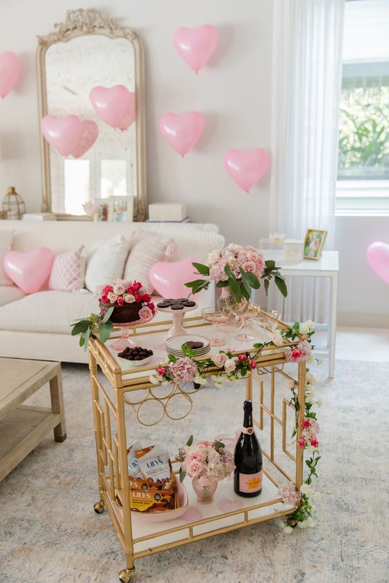 decoracao romantica dia dos namorados em casa