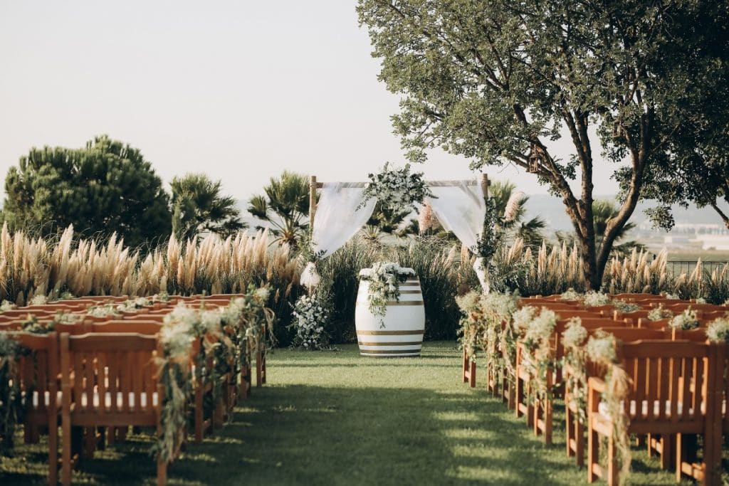 decoração de casamento simples e barato