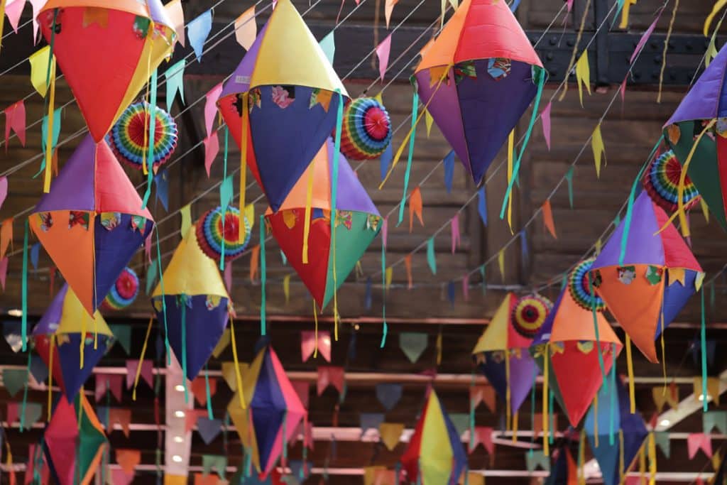 decoração festa junina chique