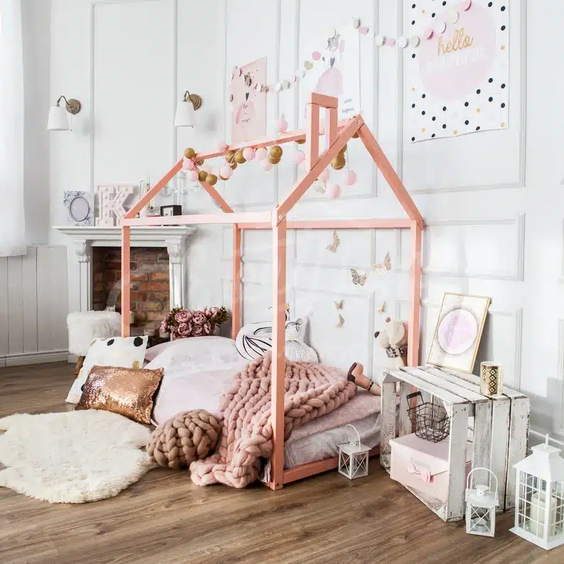 cama montessori formato casa
