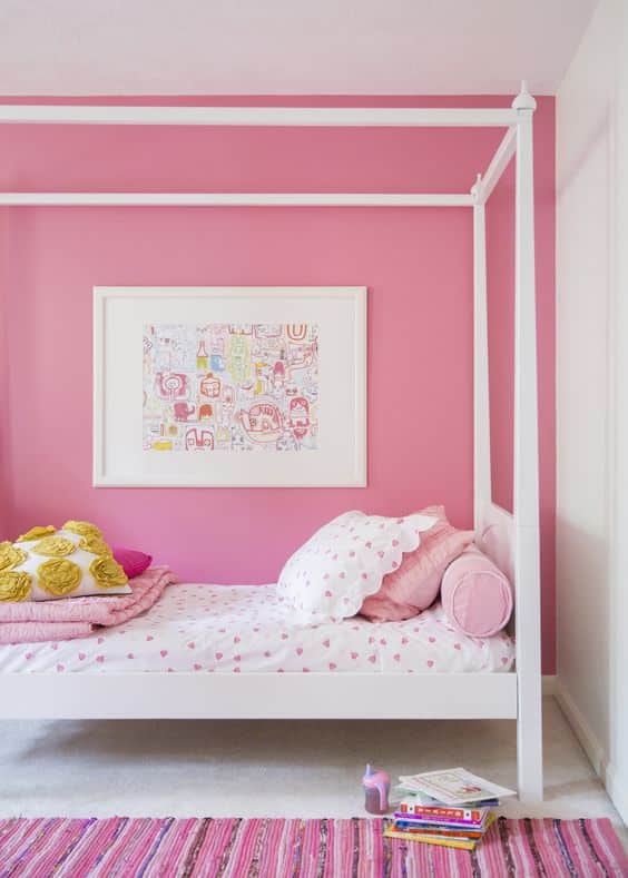 quarto infantil rosa pink