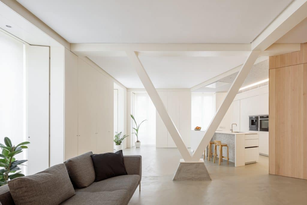 casa com ambientes multifuncionais