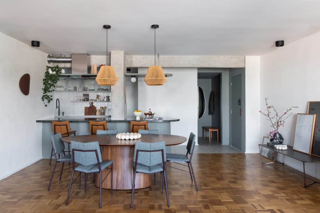 casa com ambientes multifuncionais