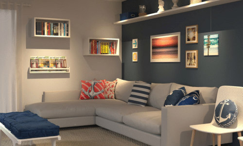 5 ideias de cores para sala de estar pequena