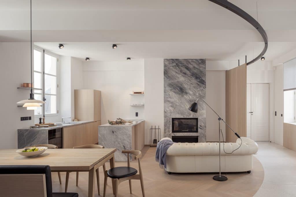 apartamento com ambientes integrados