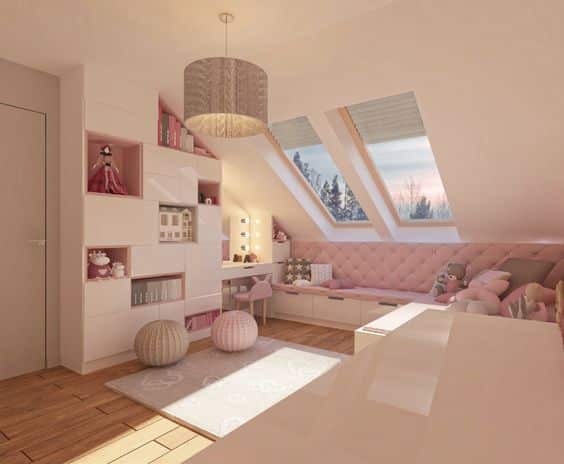 claraboia no quarto