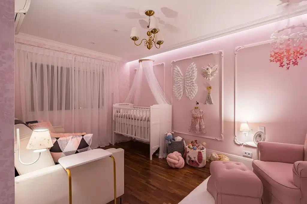iluminacao aconchegante quarto bebe