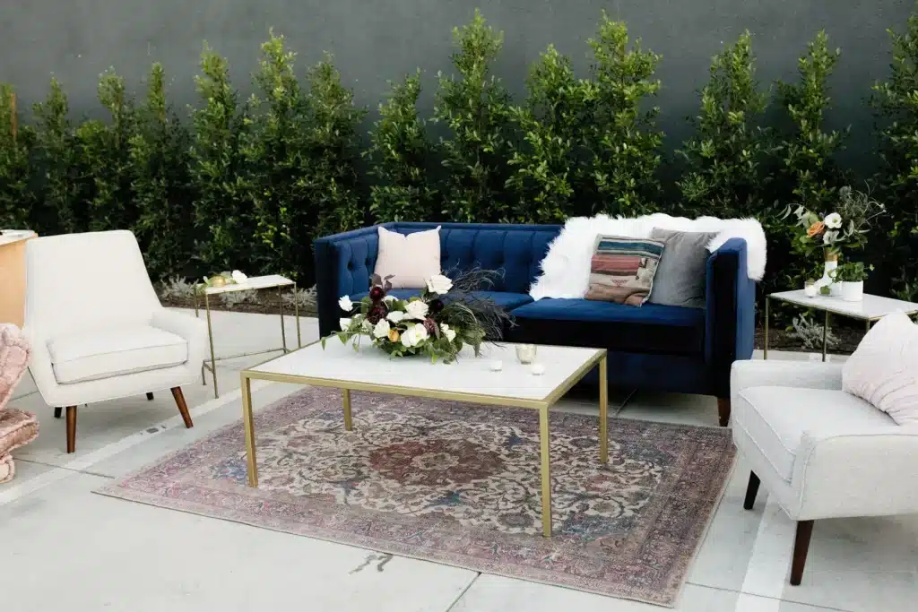 móveis e decoração para ambientes externos