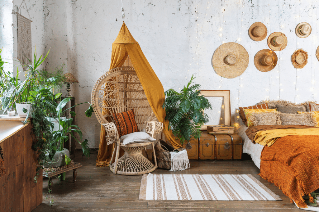 Decoração inspirada na natureza