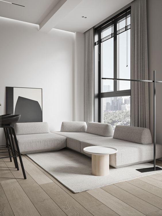 apartamento com decoracao minimalista