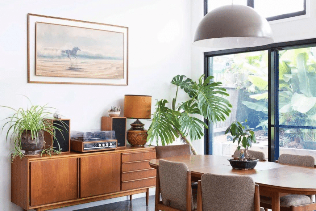 decoração vintage moderna