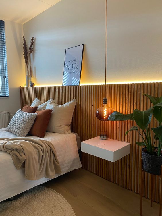 luz led no quarto