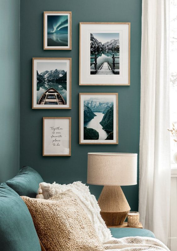 quadros natureza na decoracao
