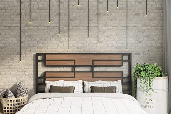 quarto no estilo industrial