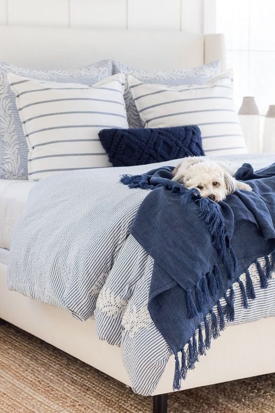 roupa de cama quarto aconchegante