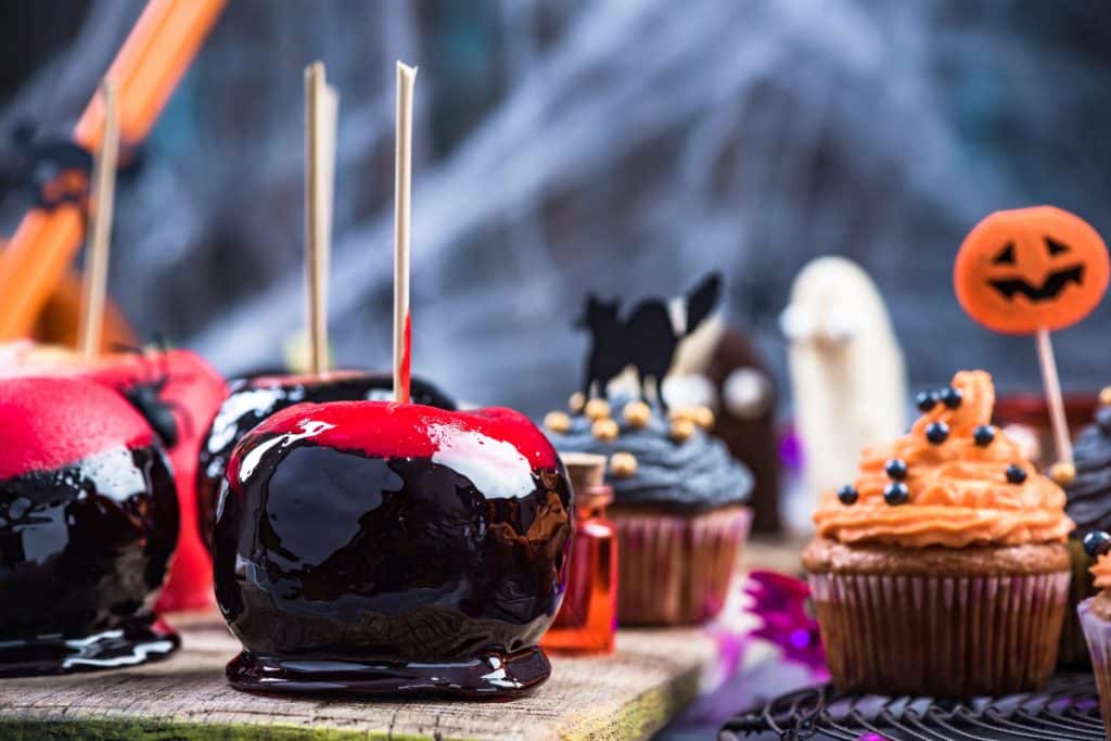 doces para festa de halloween