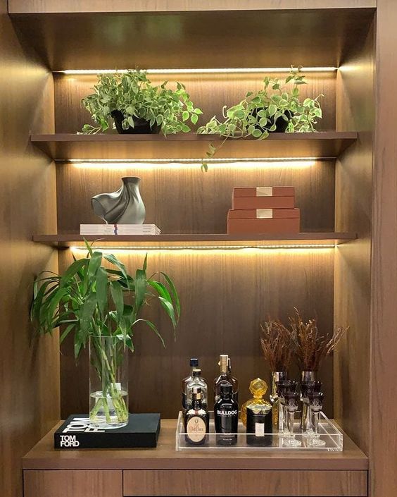 iluminacao para bar em casa