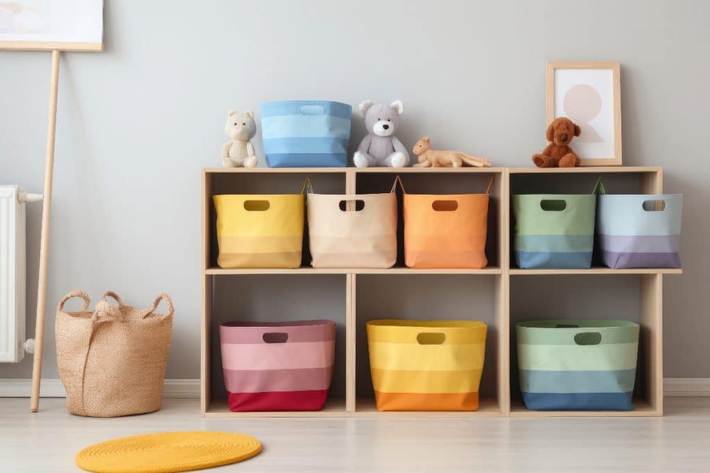 6 soluções para organizar brinquedos