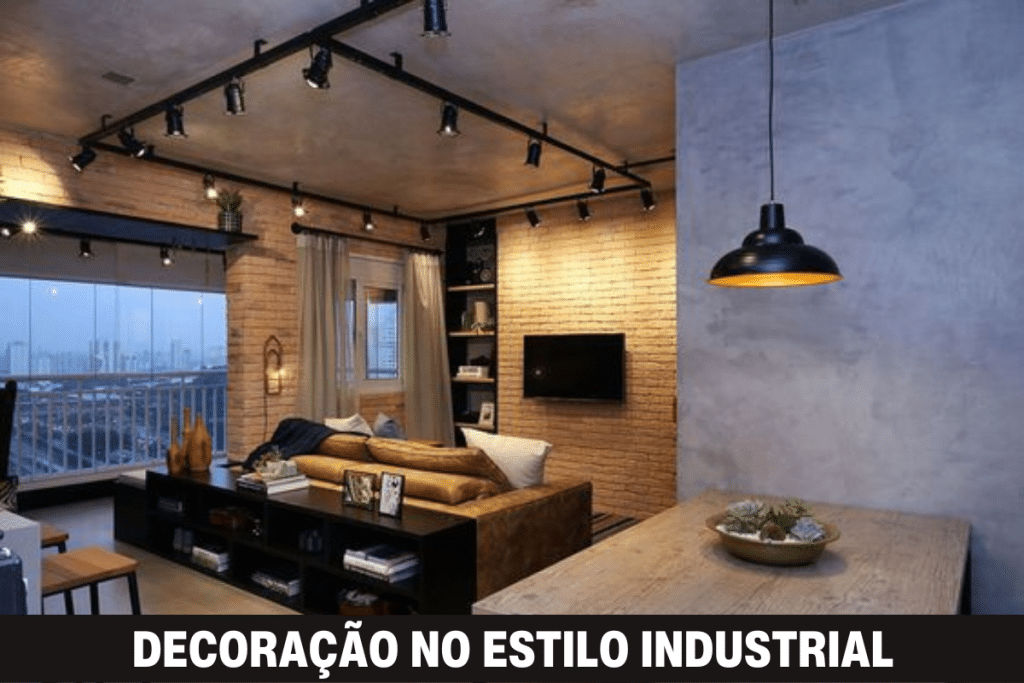 DECORAÇÃO NO ESTILO INDUSTRIAL