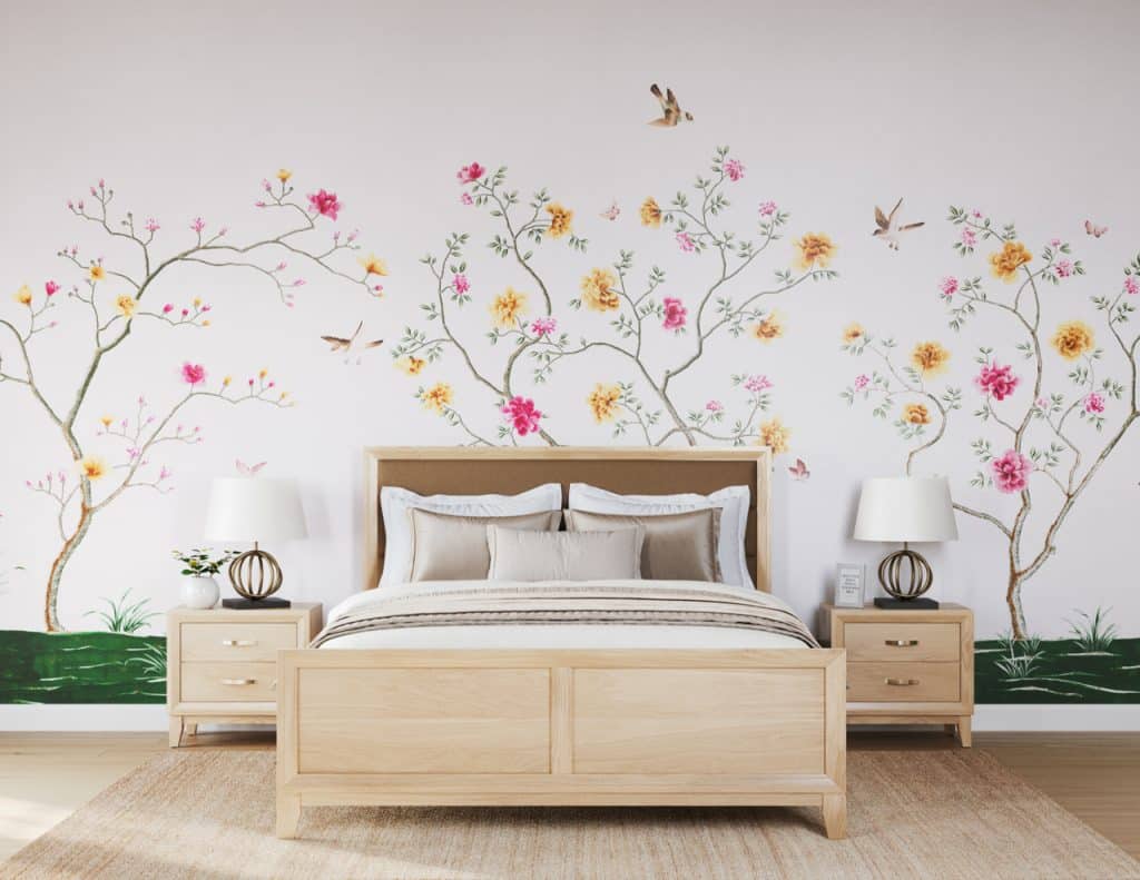 adesivo de parede no quarto